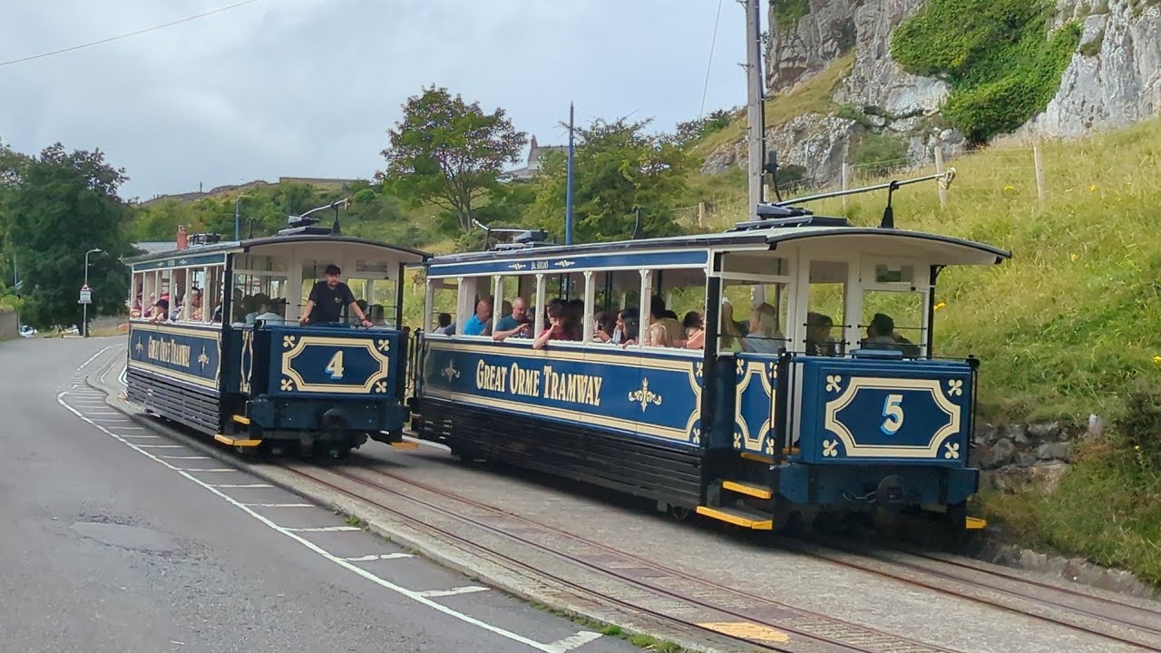 Great Orme Tramway including Ride on board