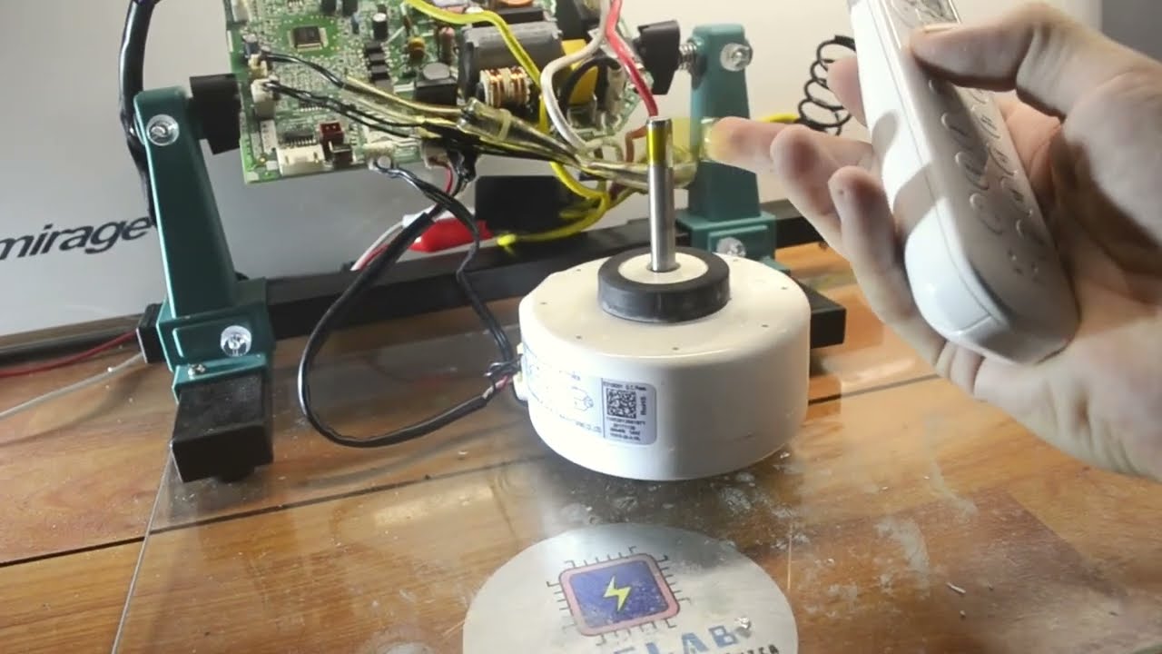 Error E3 Minisplit Inverter Mirage Magnum 19: turbina no gira Solucionado