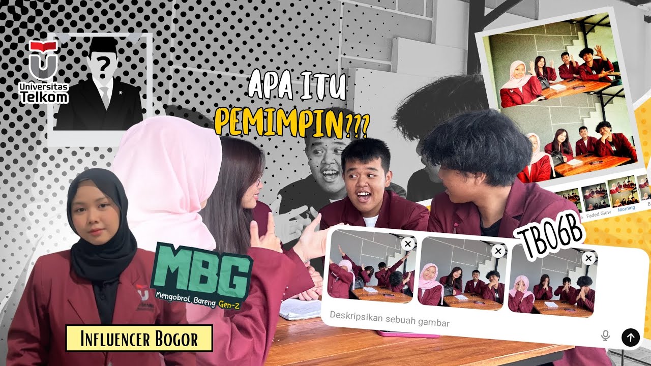 Apa itu arti pemimpin, menurut Gen-Z | PAI | Telkom University