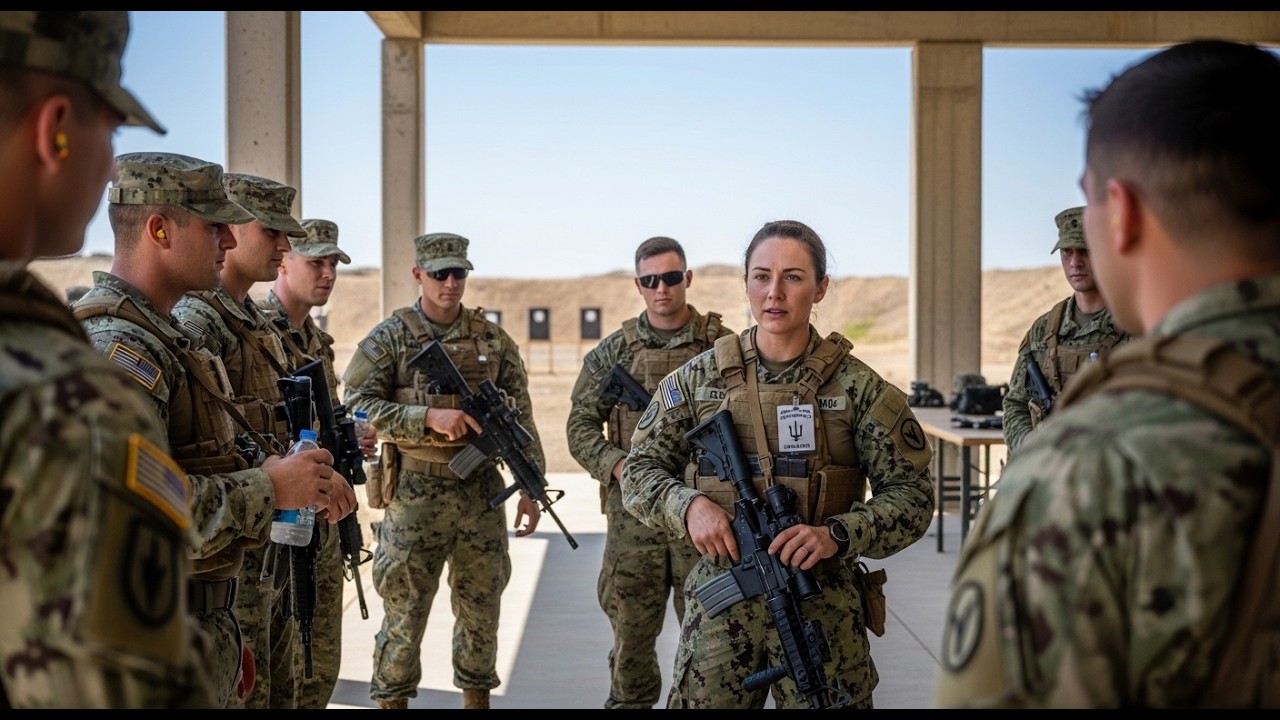 “Do You Know Who I Am?” Eight Soldiers Mocked Her — Until They Discovered She Was a Navy SEAL Sniper