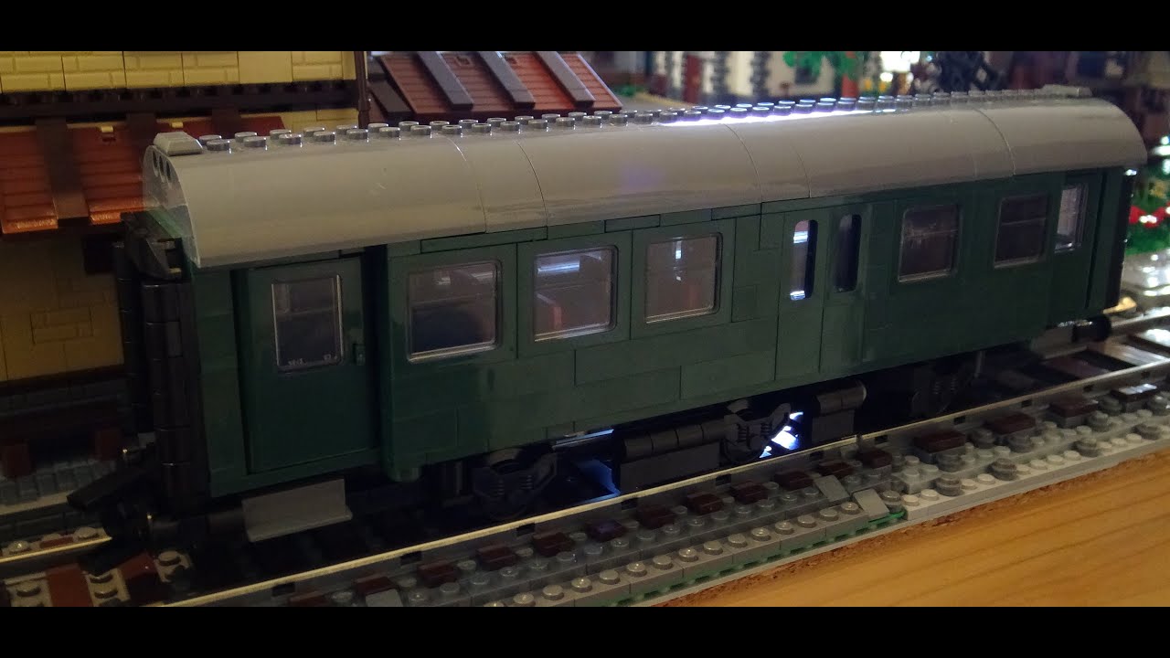 Umbauwagen 2te Klasse und Gepäckabteil (8W) von Blue Brixx