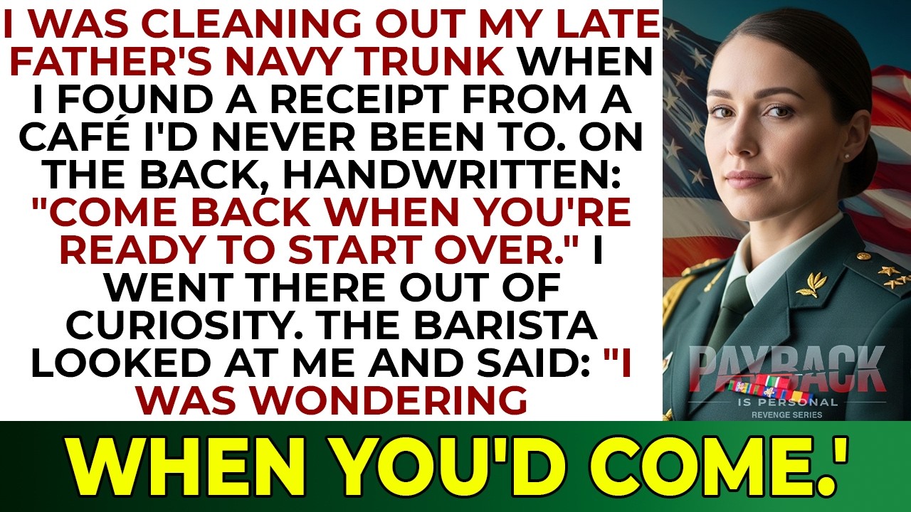 I Thought My Navy Father Took His Secrets to the Grave — Until I Found a Receipt in His Trunk...