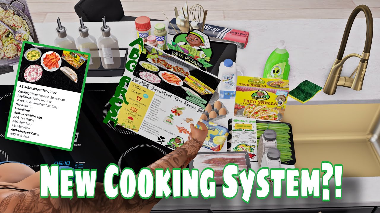 Second Life| New Role Play Cooking system!
