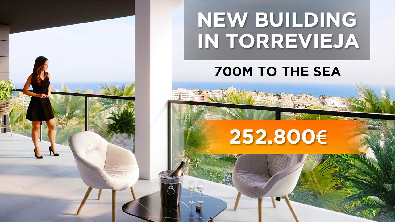 New build property in Spain 🌴 Apartment in a new building close to the beach of La Mata, Torrevieja