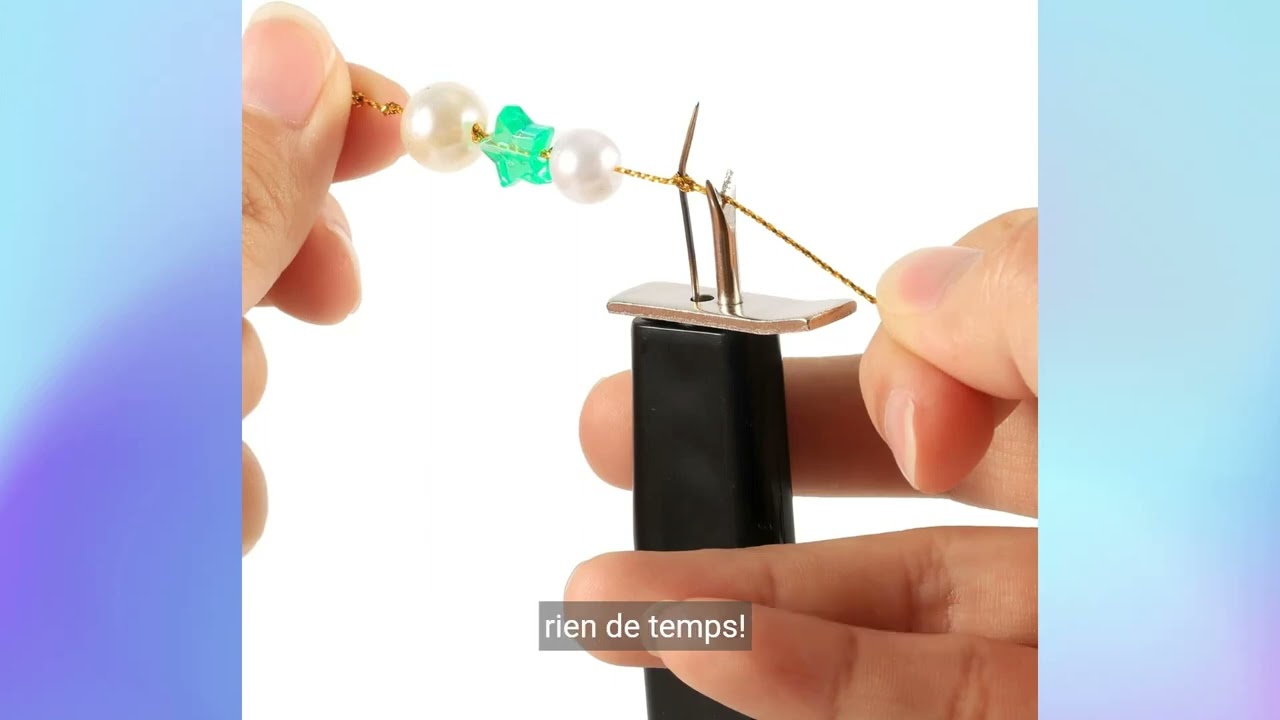 D&eacute;couvrez l'Outil de Nouage de Perles NQEUEPN pour 2 1  