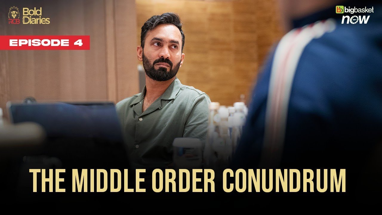 RCB&rsquo;s Auction Planning Docu Series: Episode 4 - The Middle Order Conundrum | IPL 2025 | Bold Diaries
