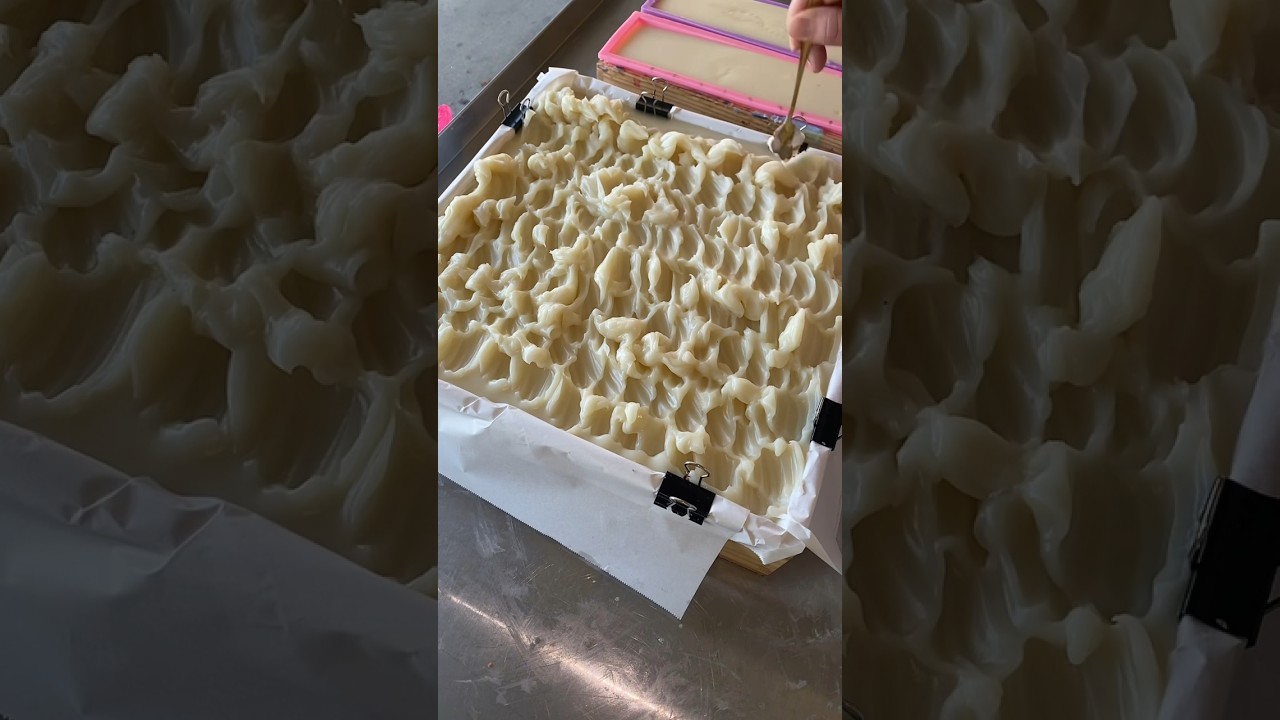 My FAVORITE part of making soap: