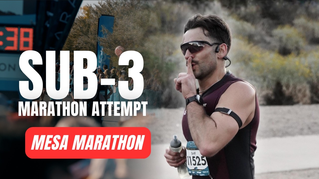 Sub-3 Hour Marathon Attempt | Mesa Marathon 2026