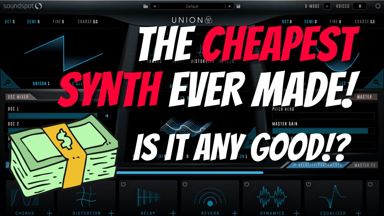 The Cheapest Synth Ever ($5) - How Good Is it? - Union by Soundspot
