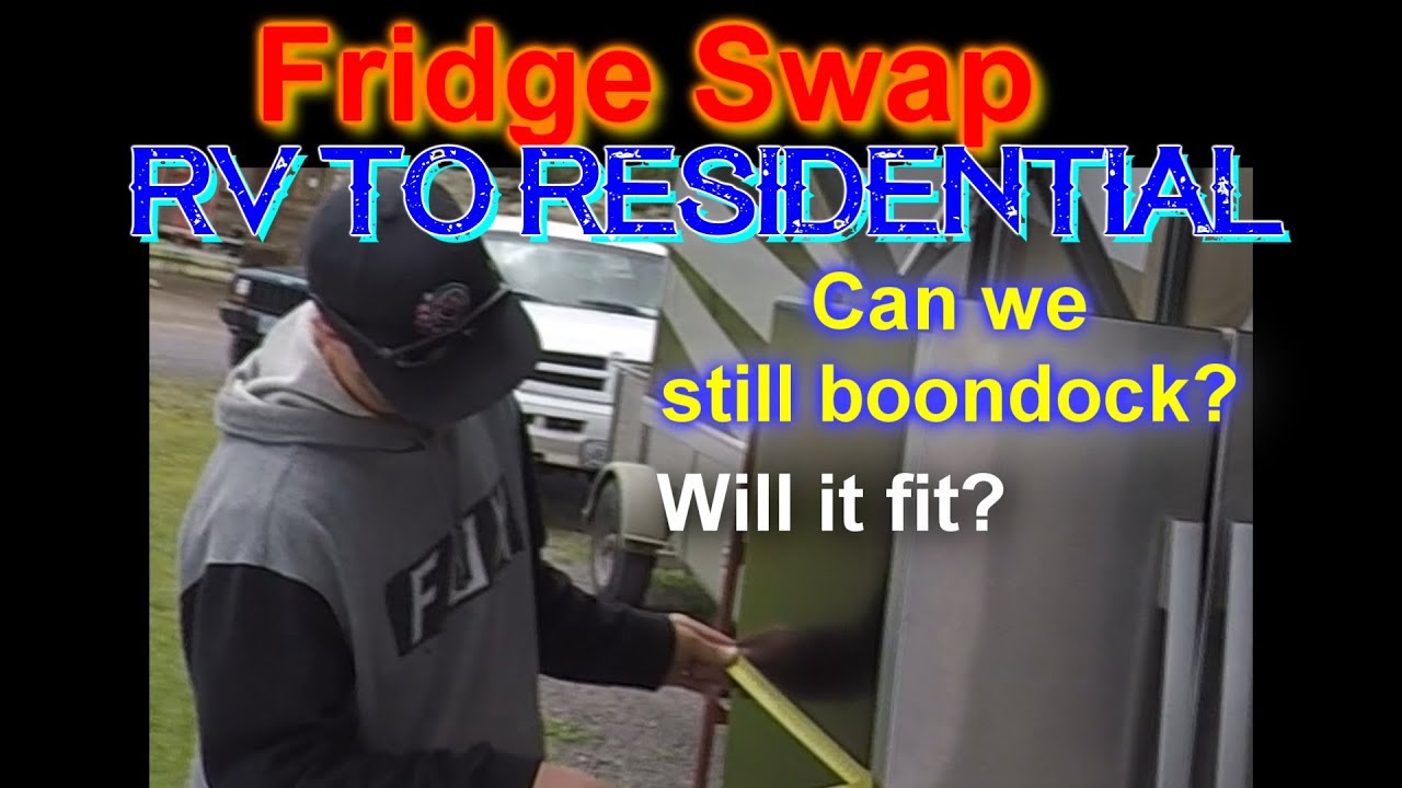 Can we boondock with a residential refrigerator?  7 month update- What I really think!