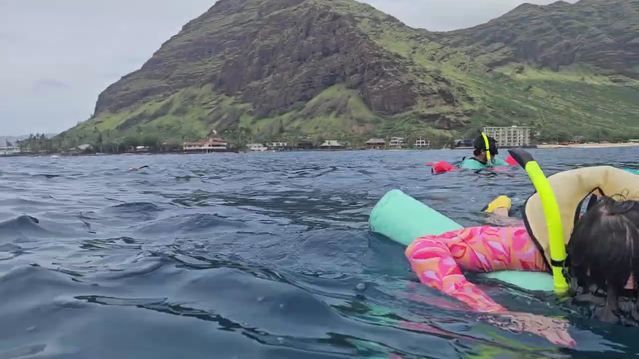 Snorkeling near Makaha Beach HI