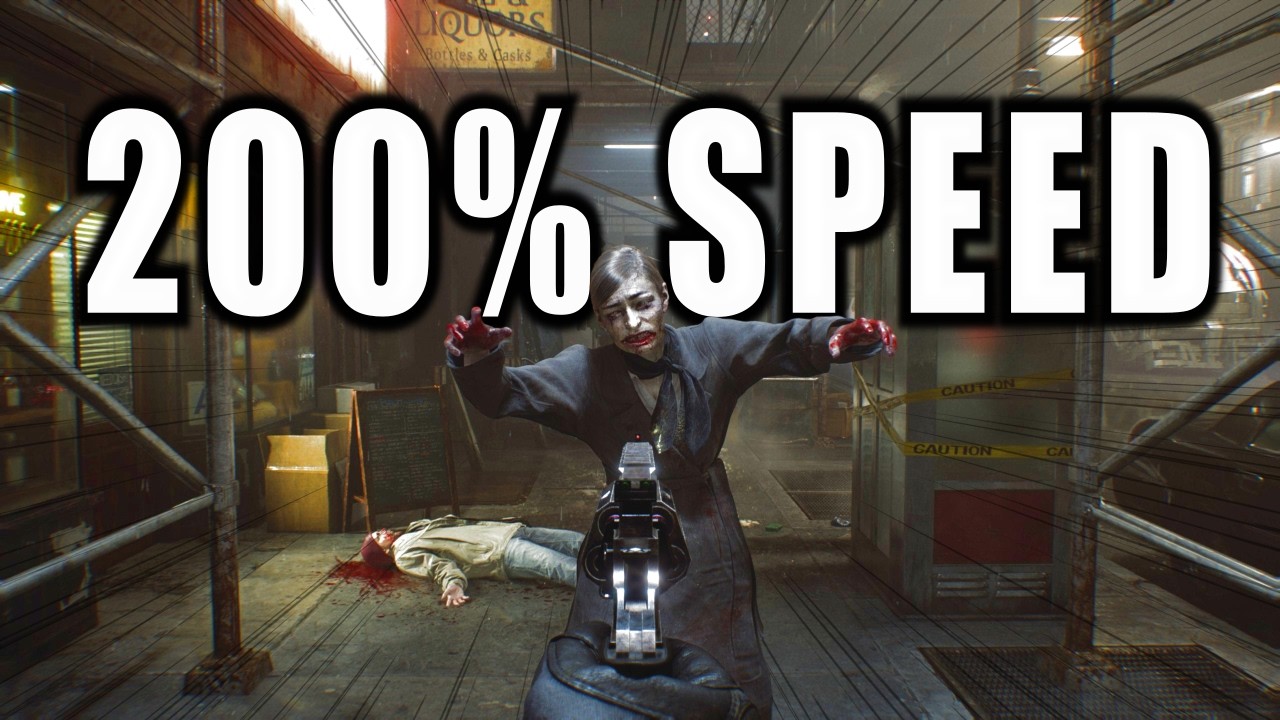 RE9 But I Made Every Enemy 1000% Faster lol