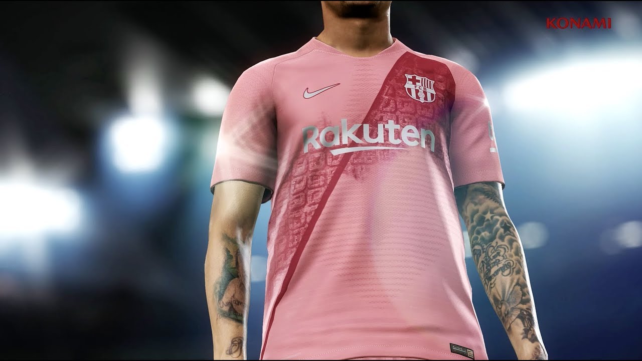 PES 2019 - FC Barcelona Third Kit Reveal