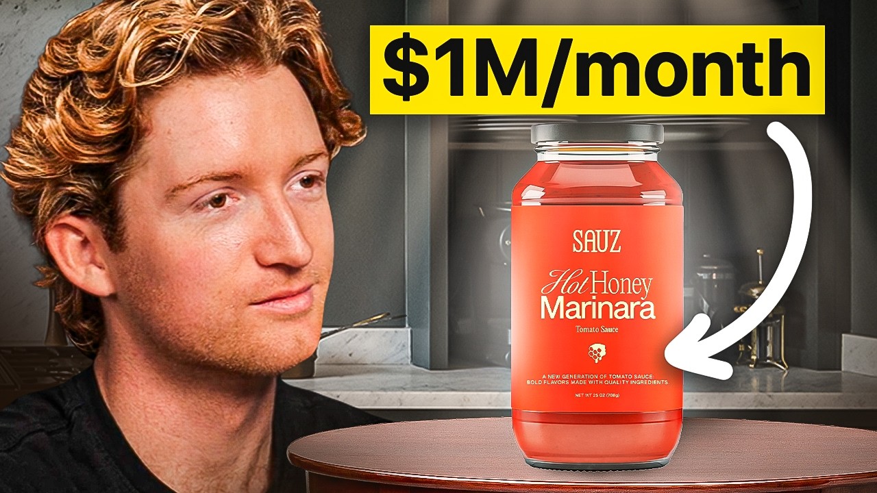 How I Make $1M / Month Selling Pasta Sauce