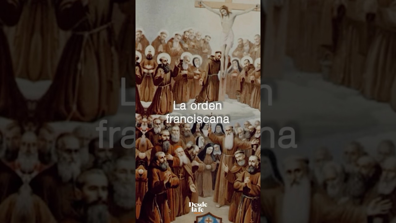La orden franciscana en un minuto #shorts #franciscanos