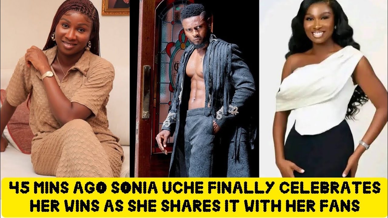 45 MINS AGO SONIA UCHE FINALLY SPILLED OUT THE GOOD NEWS AS SHE SHARES IT WITH HER FANS 😲