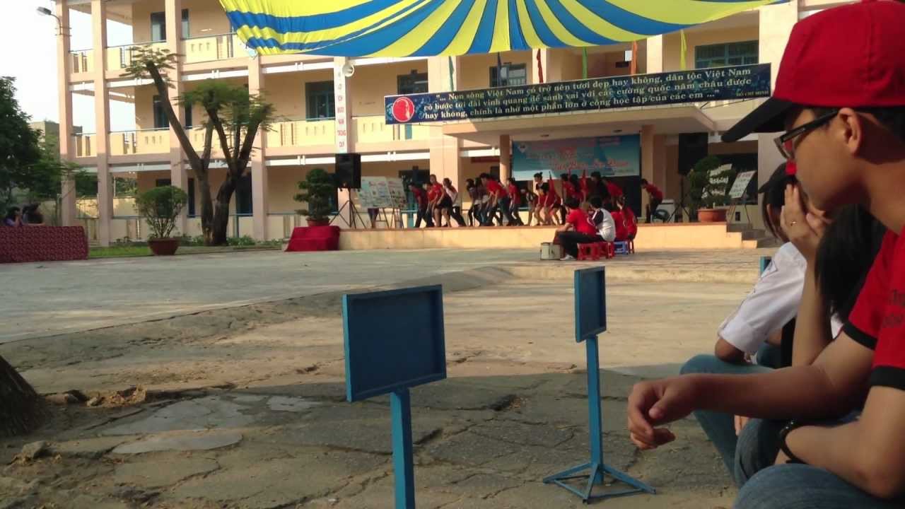 Tập thể 9/1 trường THCS Lê Độ - Flash mob Chào ngày mới - hội trại tuyền thống 23/24-3