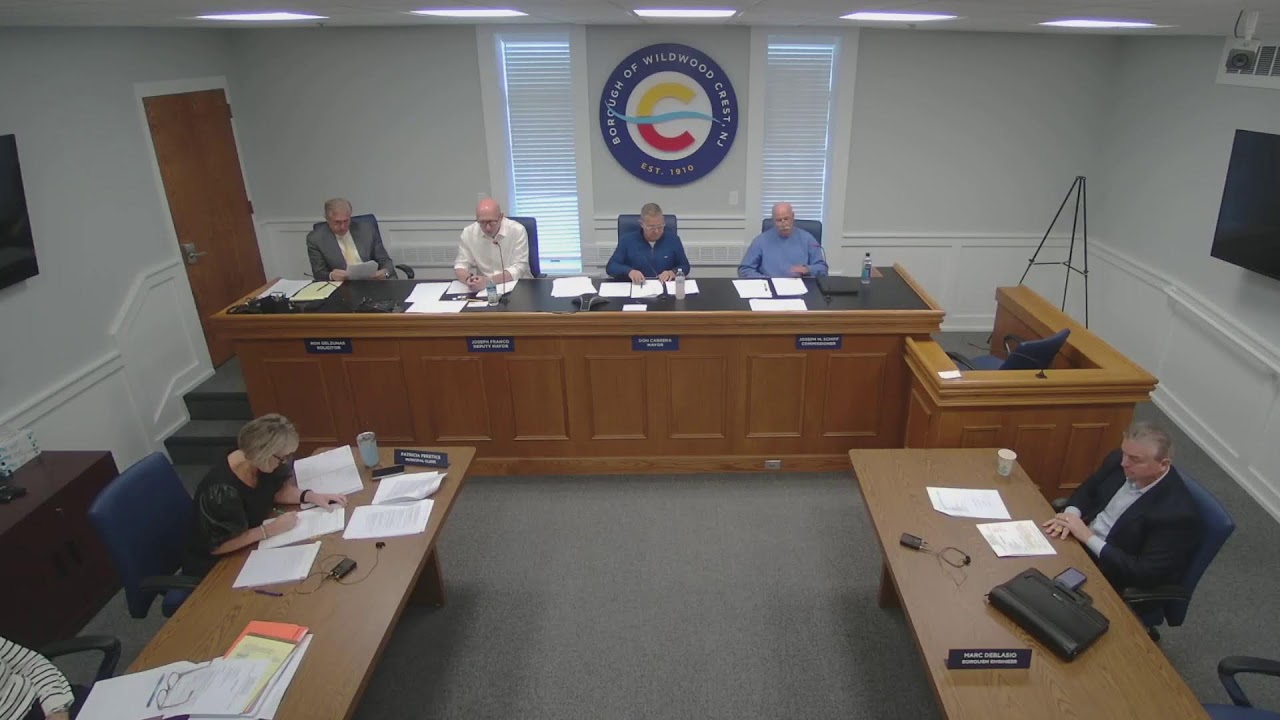 Wildwood Crest Board of Commissioners Meeting