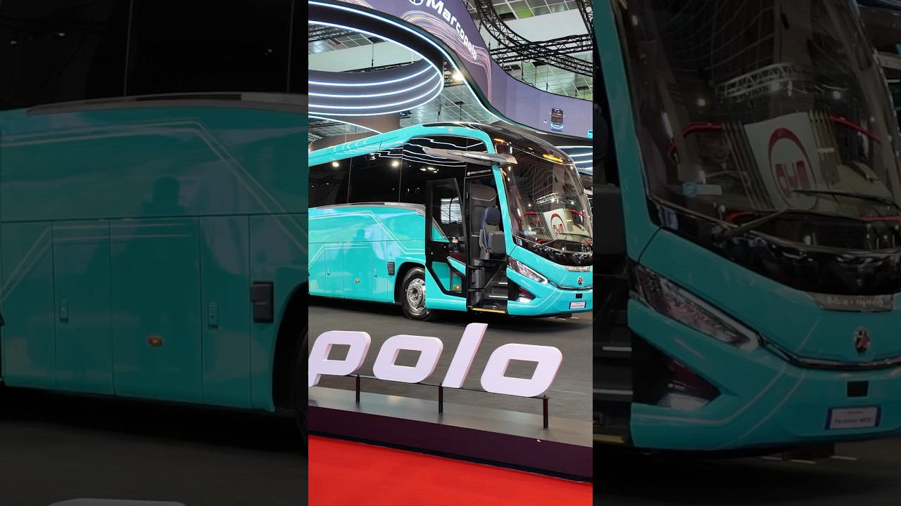 Маркополо на выставке Busworld 2025 #marcopolo #bus #scania #volvo #brazil #busdriver #buslife