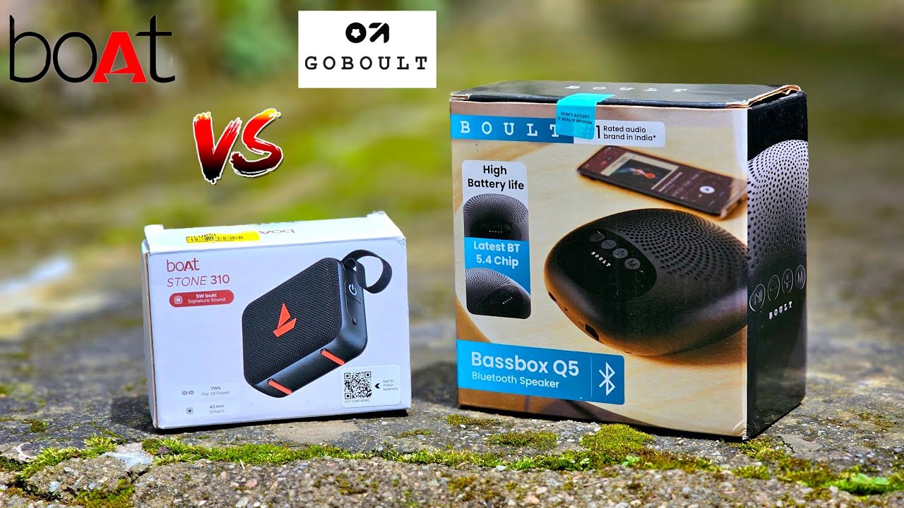 Boat Stone 310 vs GOBOULT Audio Bassbox Q5 | Detail Comparison | Best Bluetooth Speaker Under ₹1000