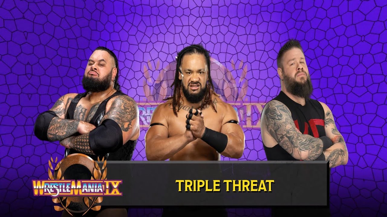 WWE FULL MATCH: Jacob Fatu vs Bronson Reed vs Kevin Owens  : WRESTLE MANIA Triple Threat (WWE 2K25)