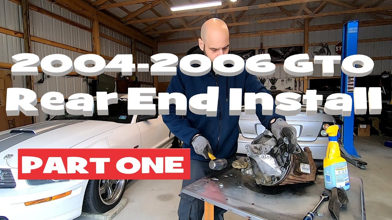 Rear End Noise? 2004-2006 GTO Holden Differential Swap 4K