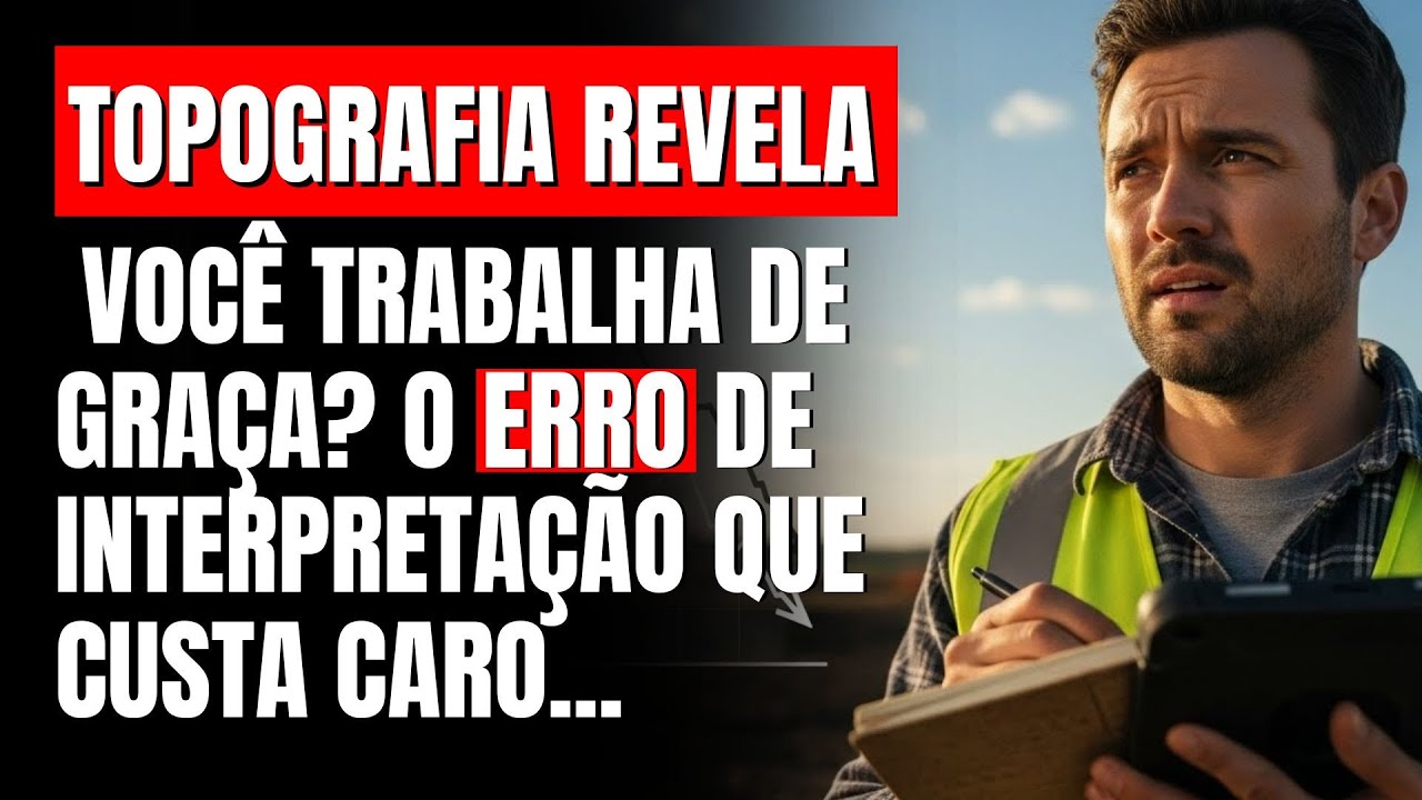 TOPOGRAFIA REVELA: O MAPA DO TESOURO - ENCONTRE PONTOS CHAVE COM OS DADOS DA TOPOGRAFIA!
