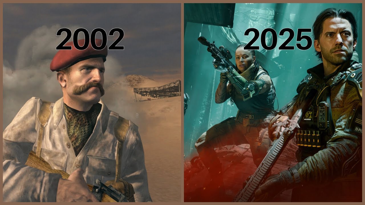The Evolution of Call of Duty (2003&ndash;2025) | All Games Compared | From COD 1 to Black Ops 7