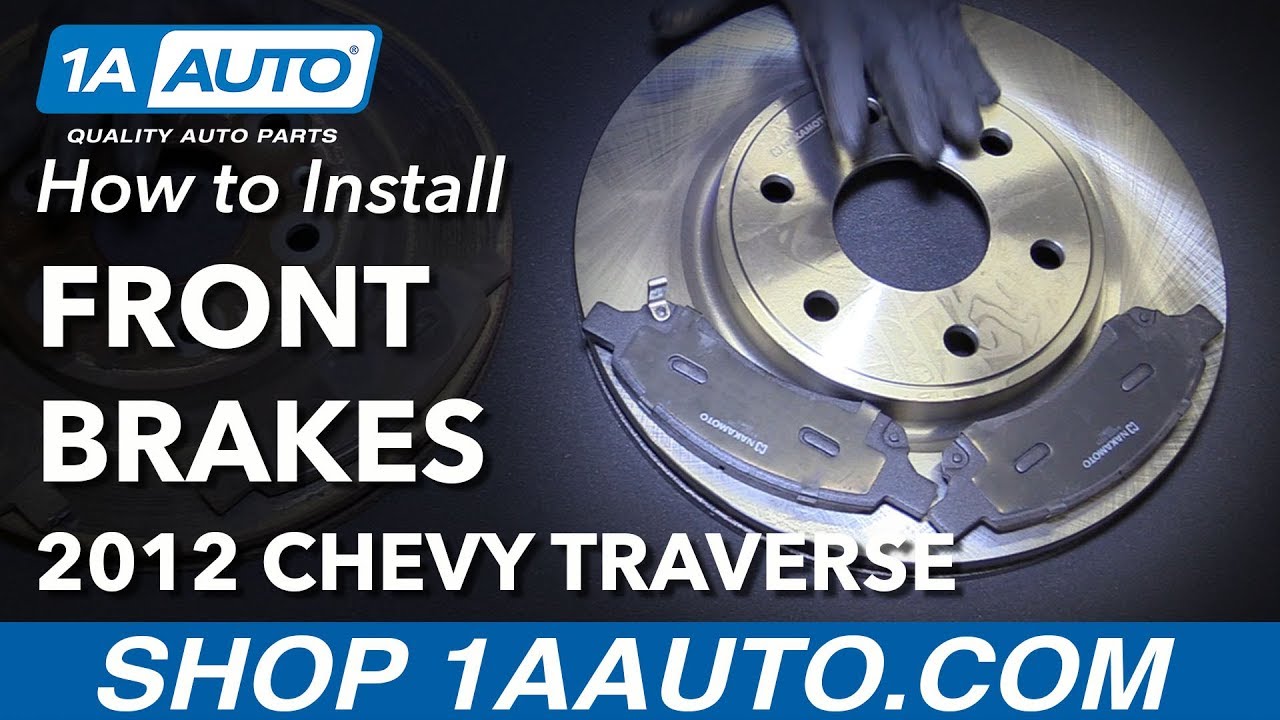 How to Replace Front Brakes 09-16 Chevy Traverse