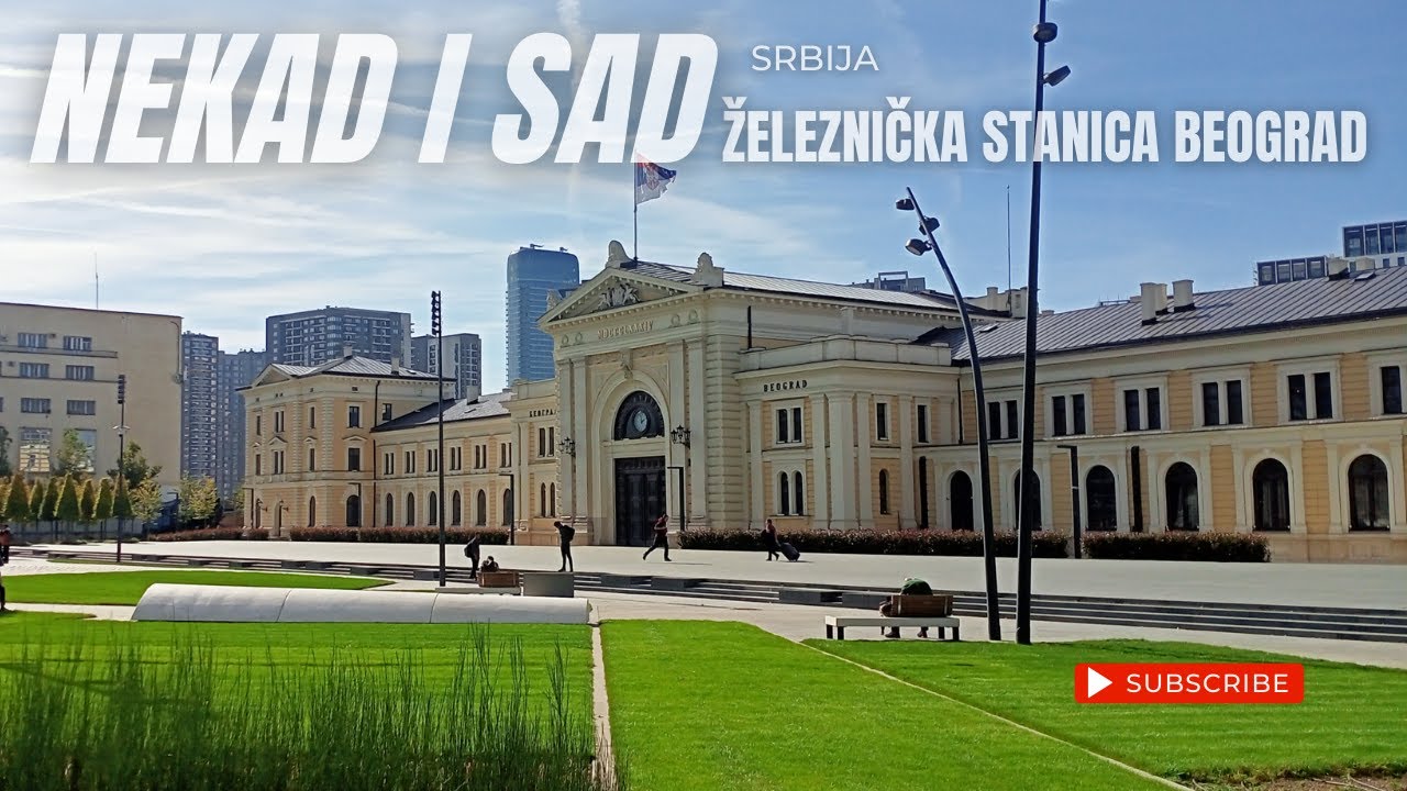 Ovako danas izgleda stara Železnička stanica Beograd HD Video (1080p)