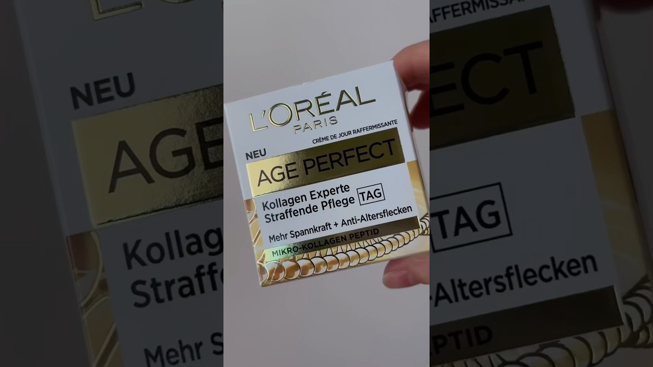 Age Perfect Pro-Kollagen Tagescreme von @LOrealParisDE #lorealistar #skincare #beautyroutine #skin