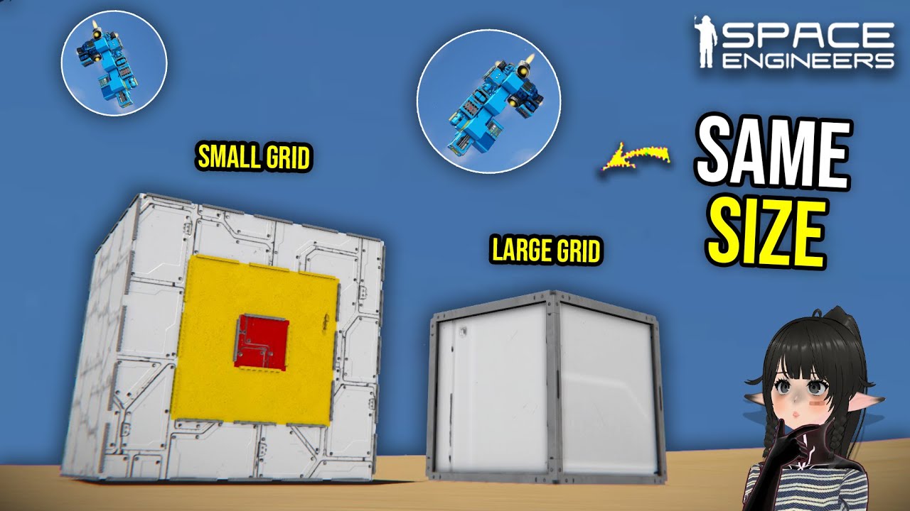 Small Grid Armor Versus Large Grid Against Missile Tested, Space Engineers