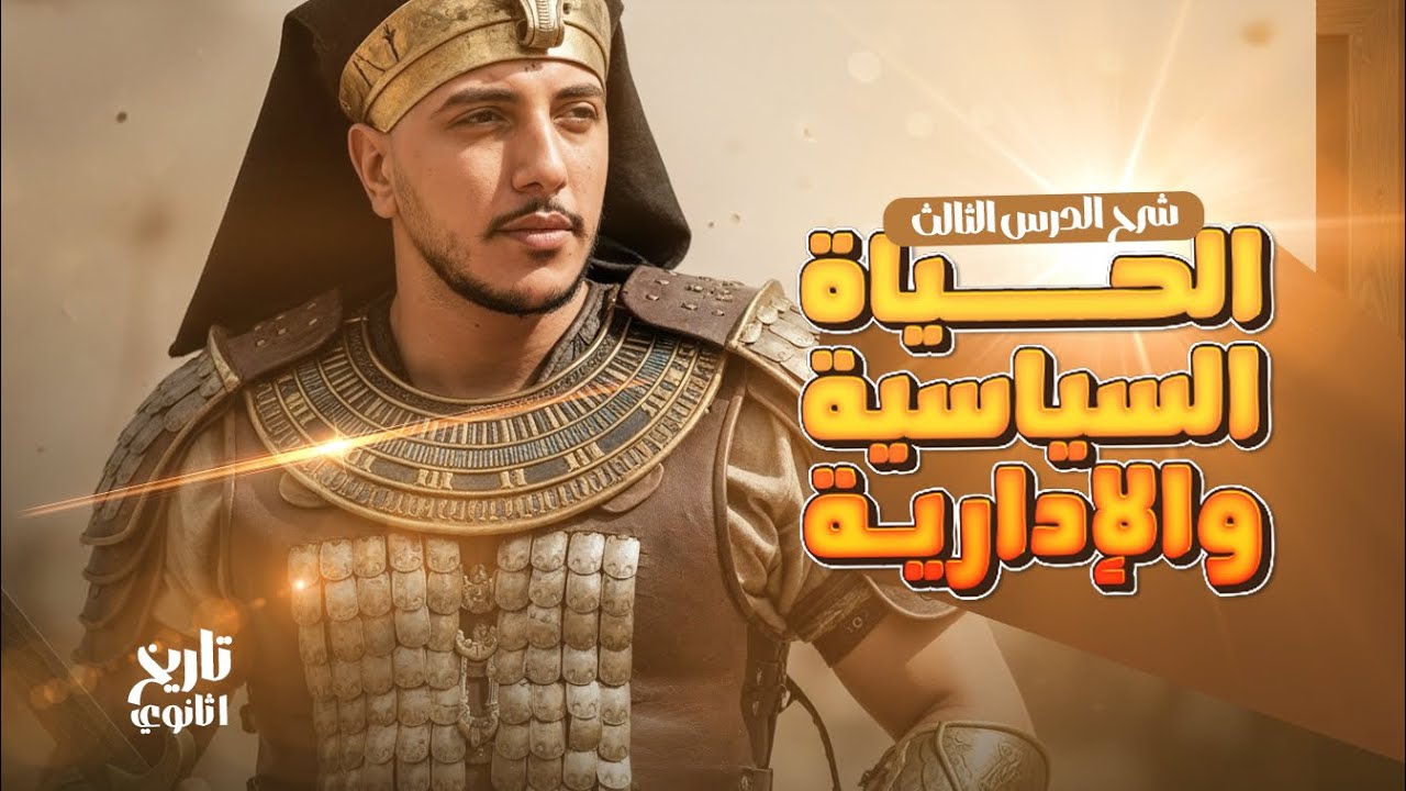 شرح درس الحياة السياسية و الادارية كامل  I تاريخ أولي ثانوي 📚👌🏽ترم أول #القيصر_جمعة_السيد 
