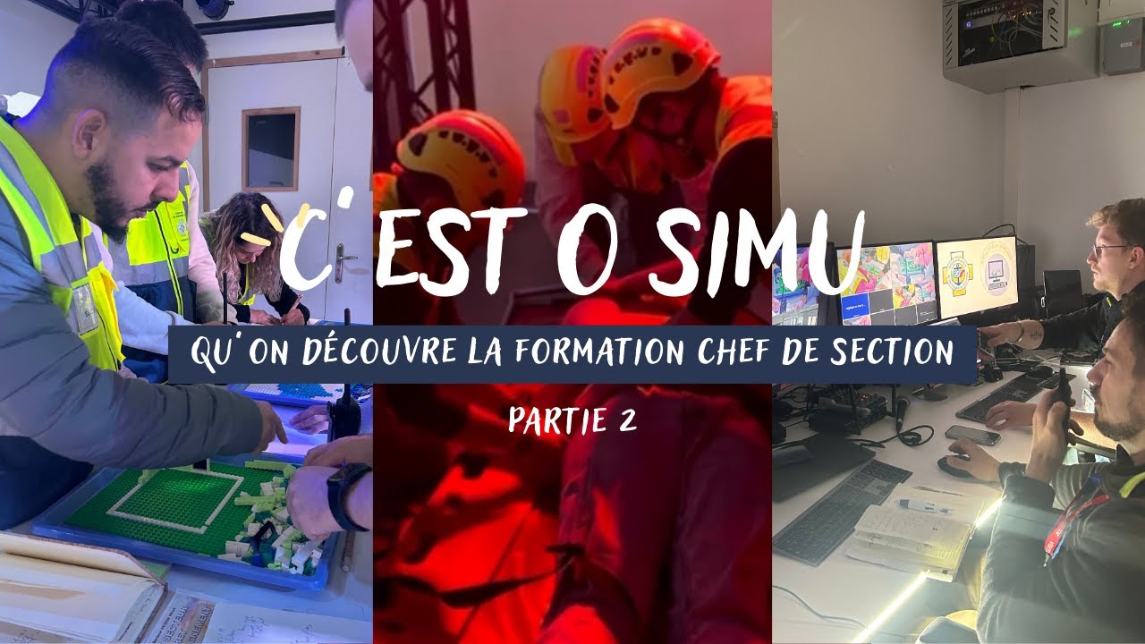 C'est O Simu qu'on découvre la formation Chef de Section - jours 2