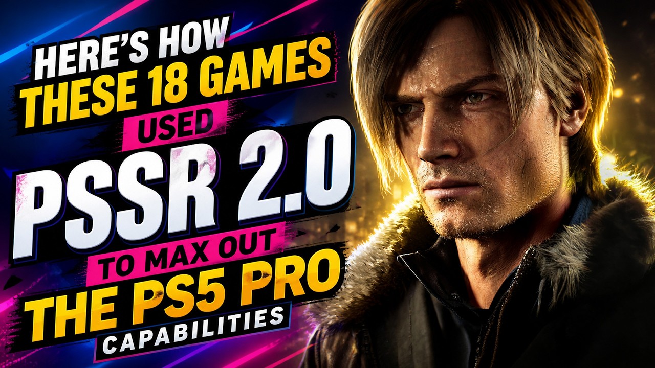 Here&rsquo;s How These 18 Games Used PSSR 2.0 To Max Out The PS5 Pro's Capabilities