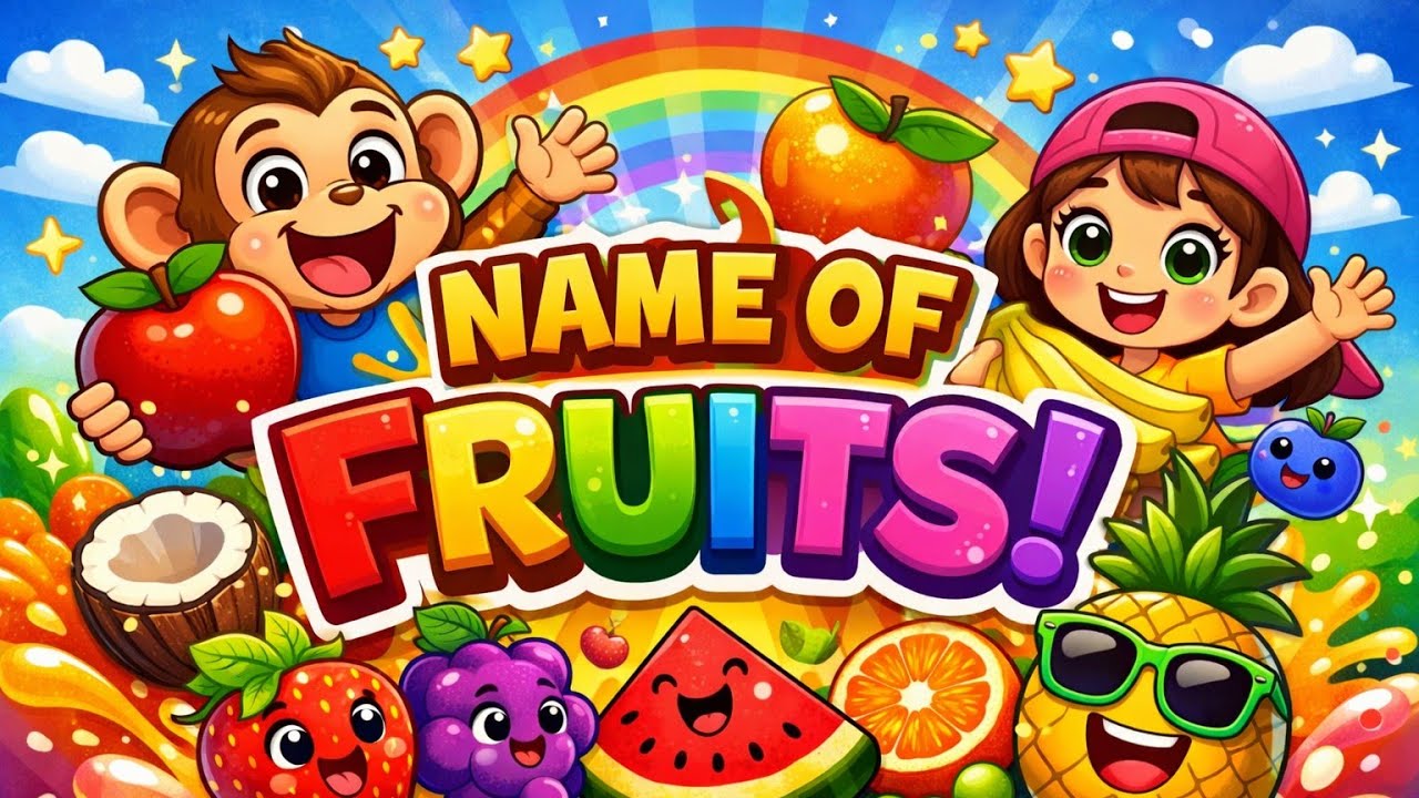 💥Learn Fruits Name | English Vocabulary for Children 🎊#shortsfeed #shorts #youtubeshorts #yt #quiz 