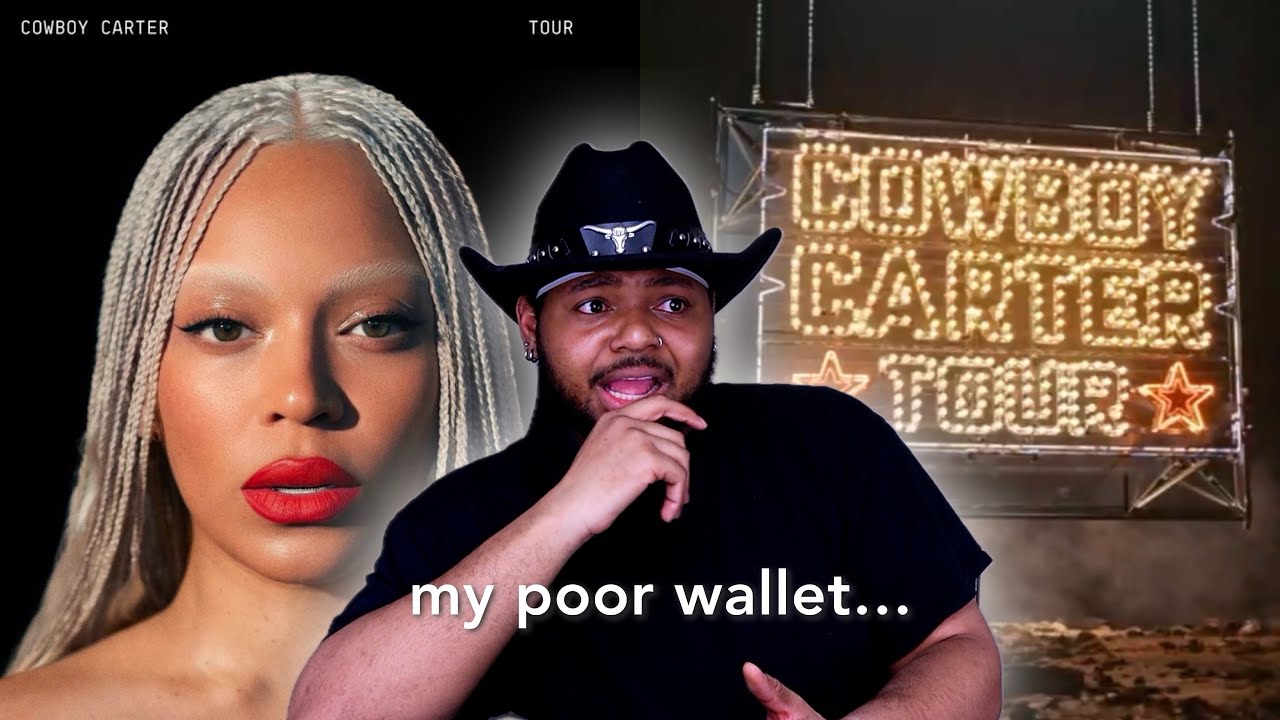 COWBOY CARTER TOUR, BEYONCÉ IS COMING !! | REACTION !