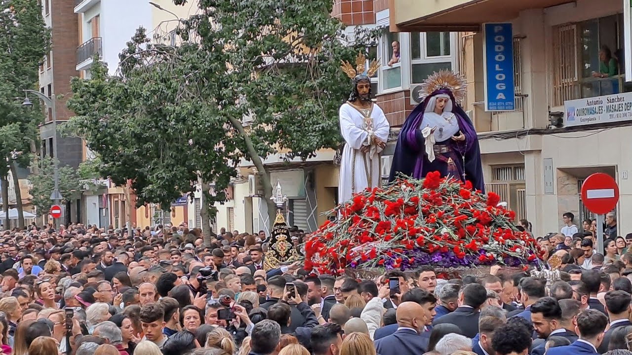 Traslado, cofradía del Cautivó, Málaga 2024