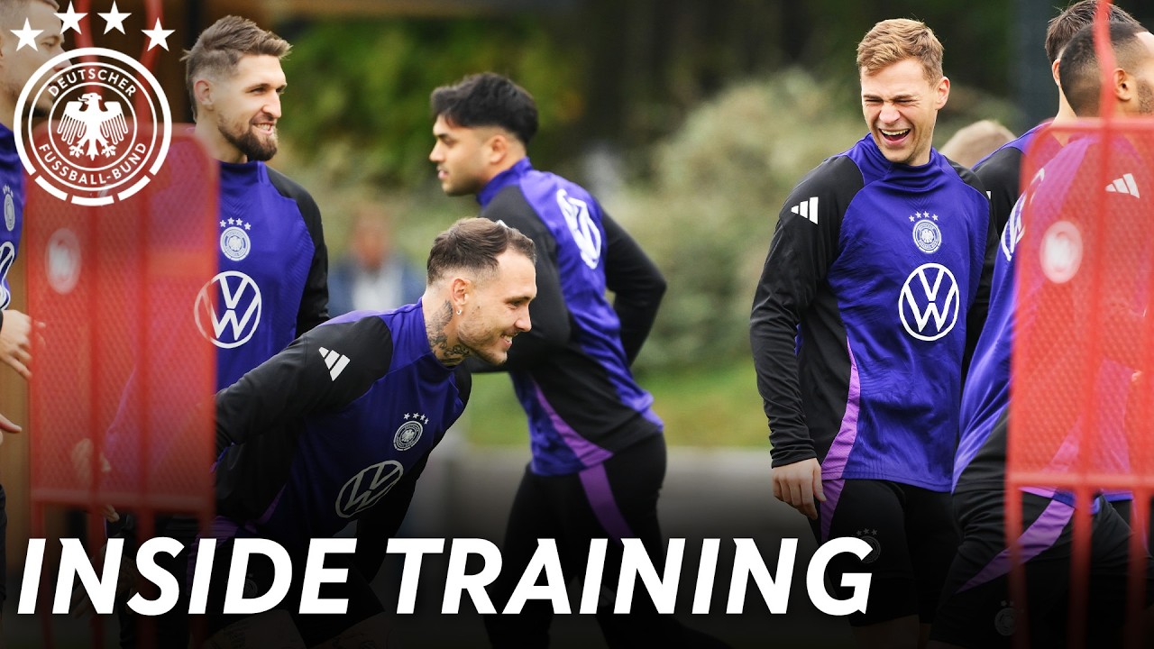 Atubolus und Browns Premiere mit dem Team! 🇩🇪⚽️ | Inside Training DFB