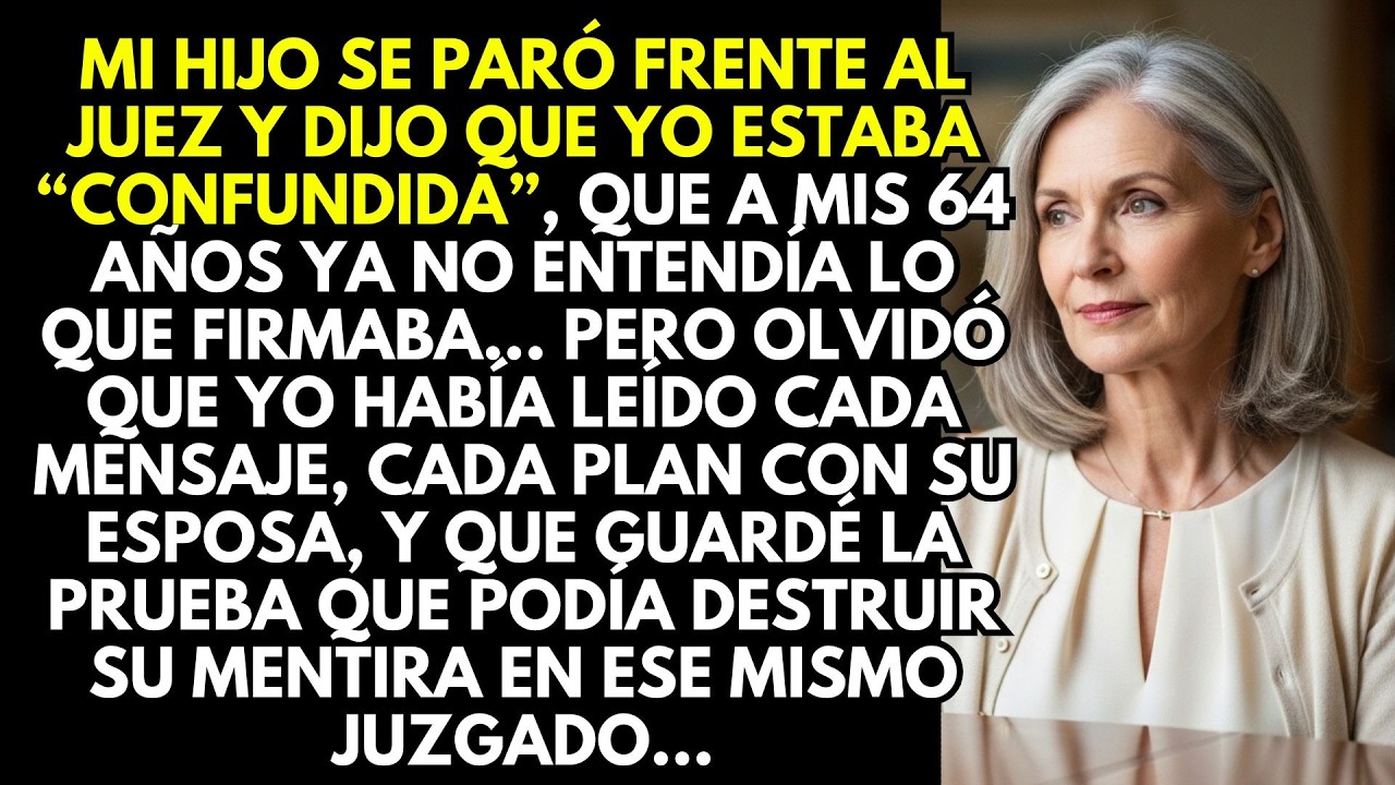 Mi hijo dijo que estoy “confundida” — pero olvidó lo que yo sabía…