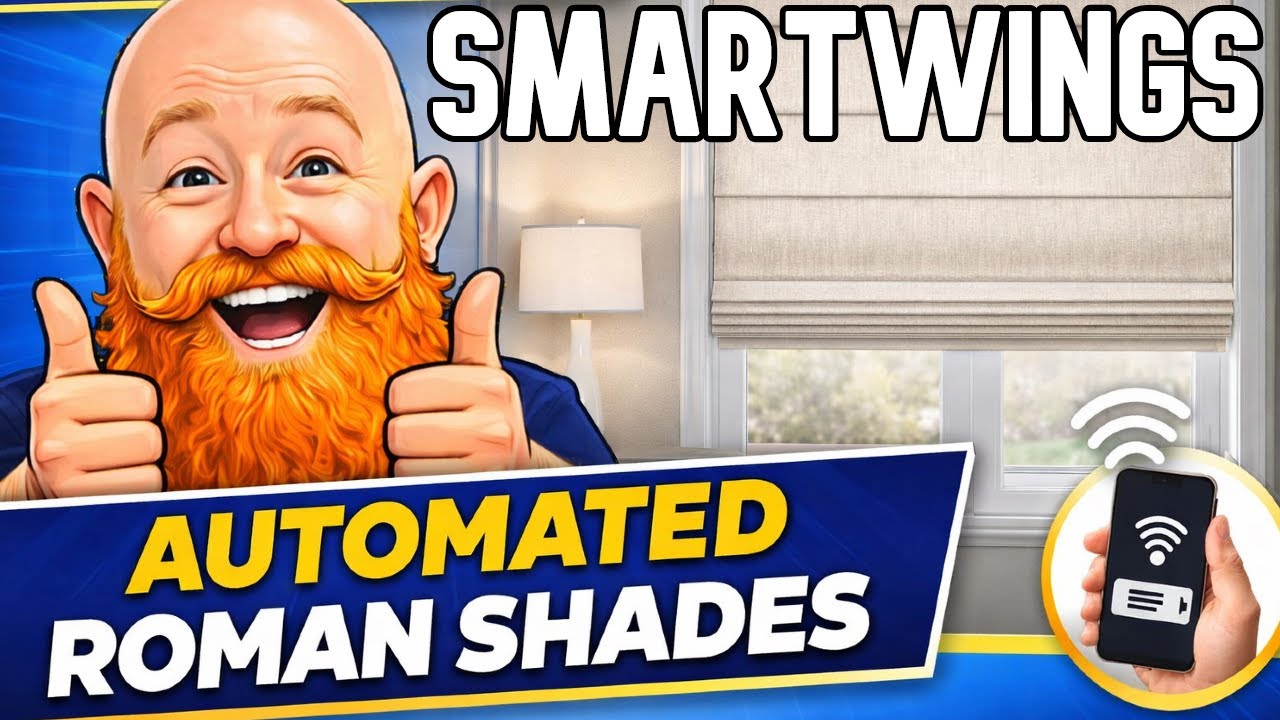 Elevate Your Home: Smartwings Motorized Roman Shades (The Aesthetic Smart Home Move)