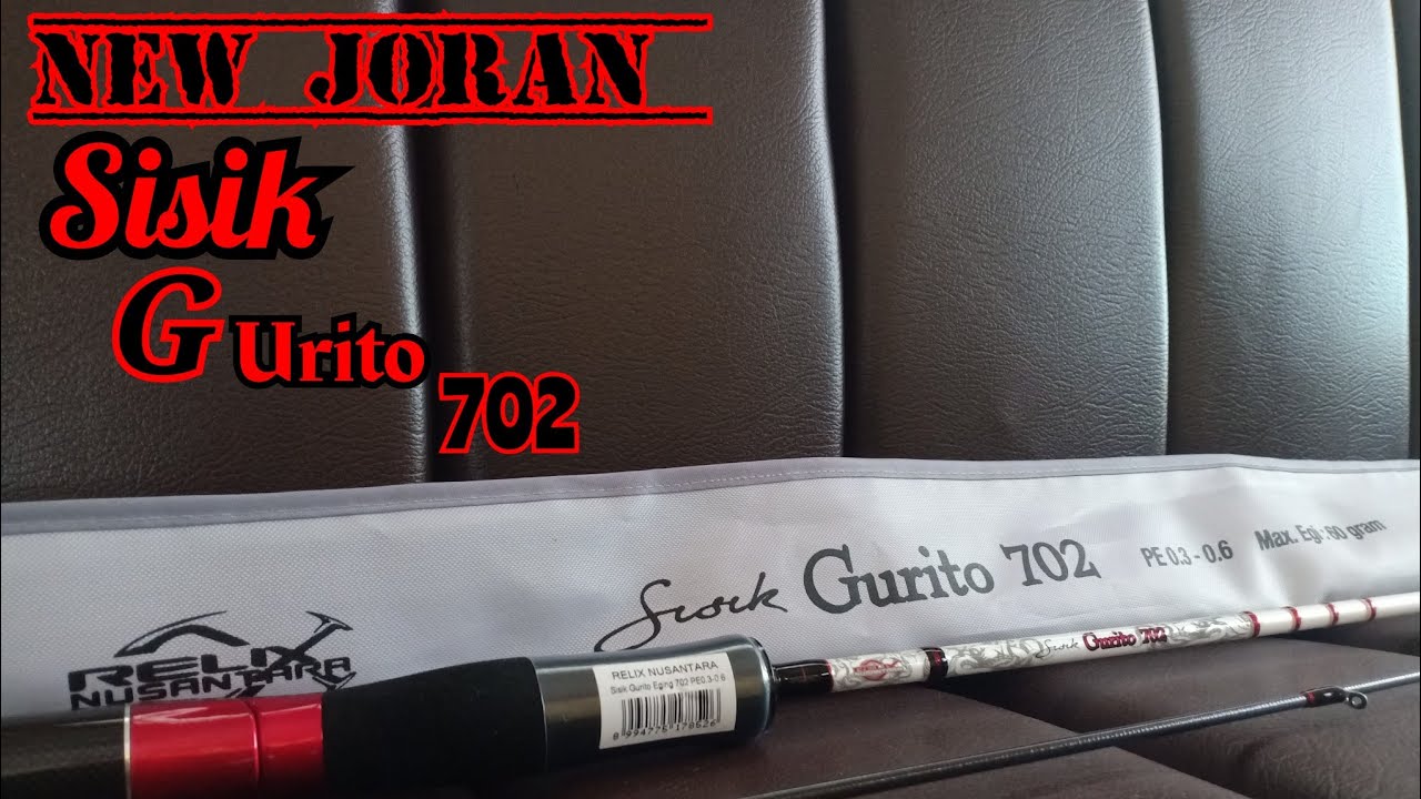 Joran Spinning Terbaru SISIK 702 Gurito Dari Relix Nusantara || Joran  Terkeren Dengan Warna Mewah.