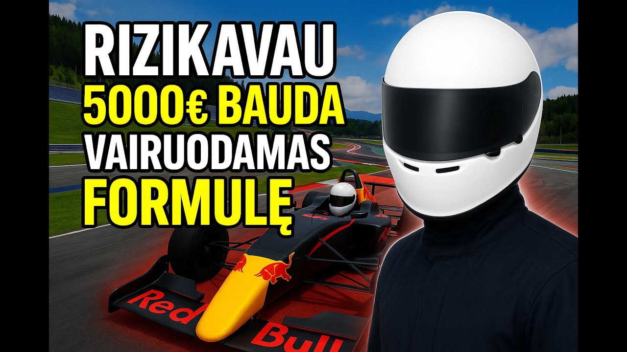 Adrenalinas, greitis ir FAIL’as – mano Formulės diena Red Bull Ring’e!