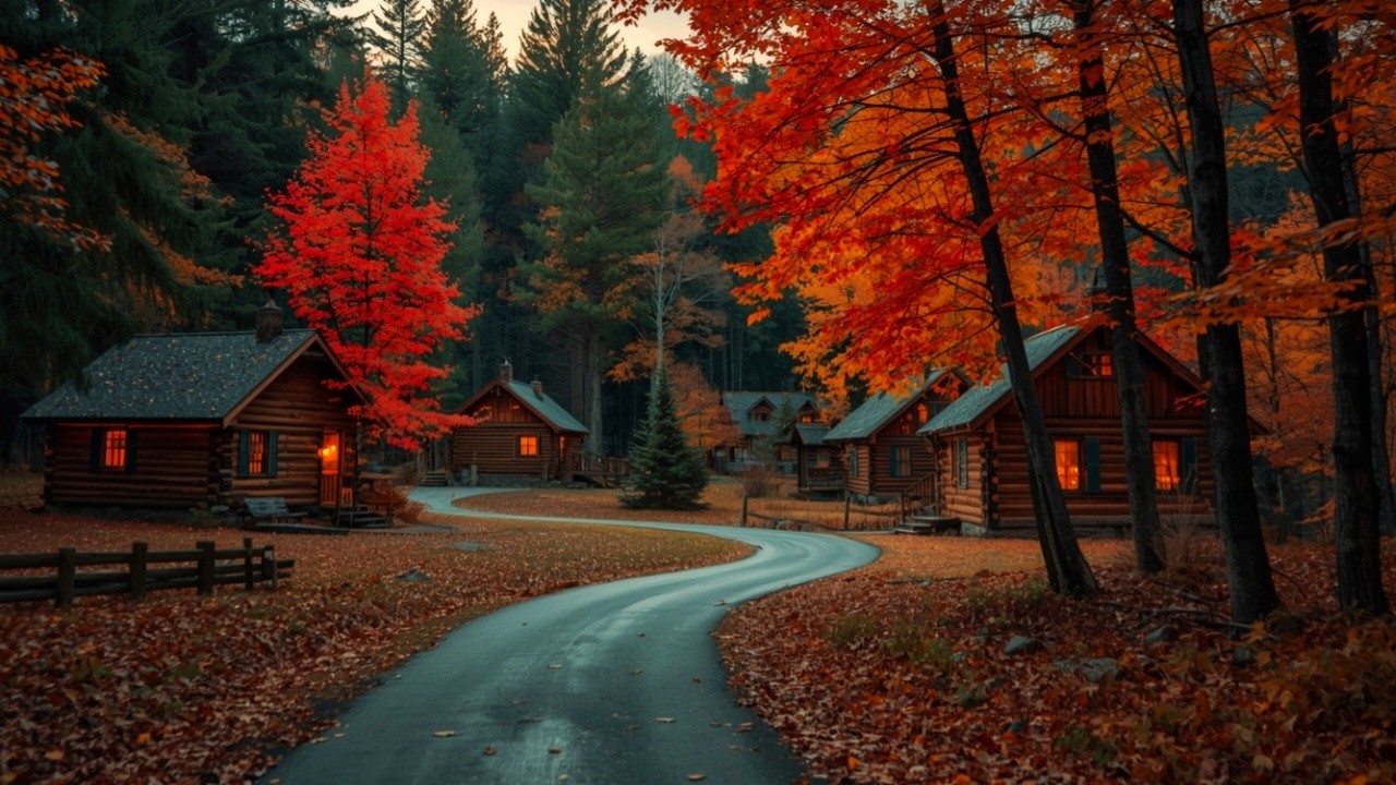 Peaceful Autumn Nature 🍂 Relaxing Music to Heal the Nervous System and Mind