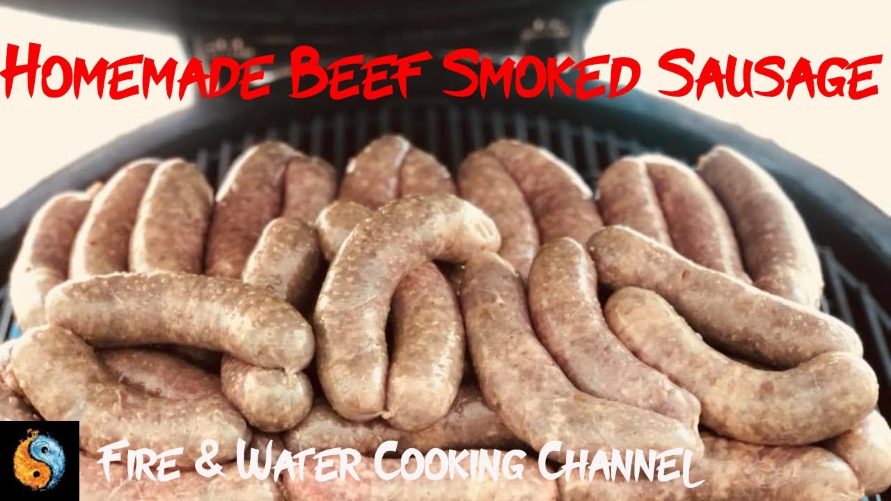 How to Make Homemade Smoked Sausage - Easy to do!