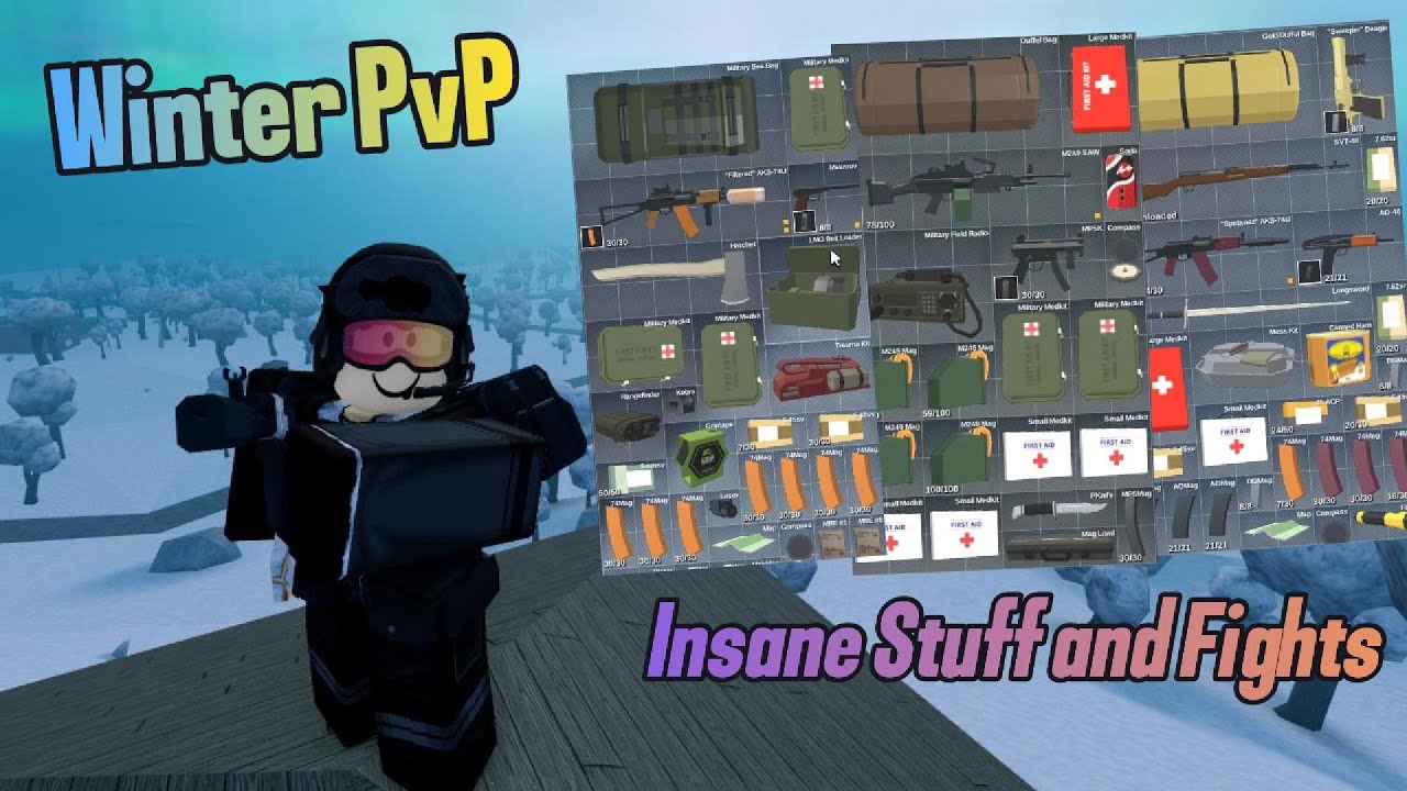Winter PvP ( Apocalypse Rising 2 - Roblox )