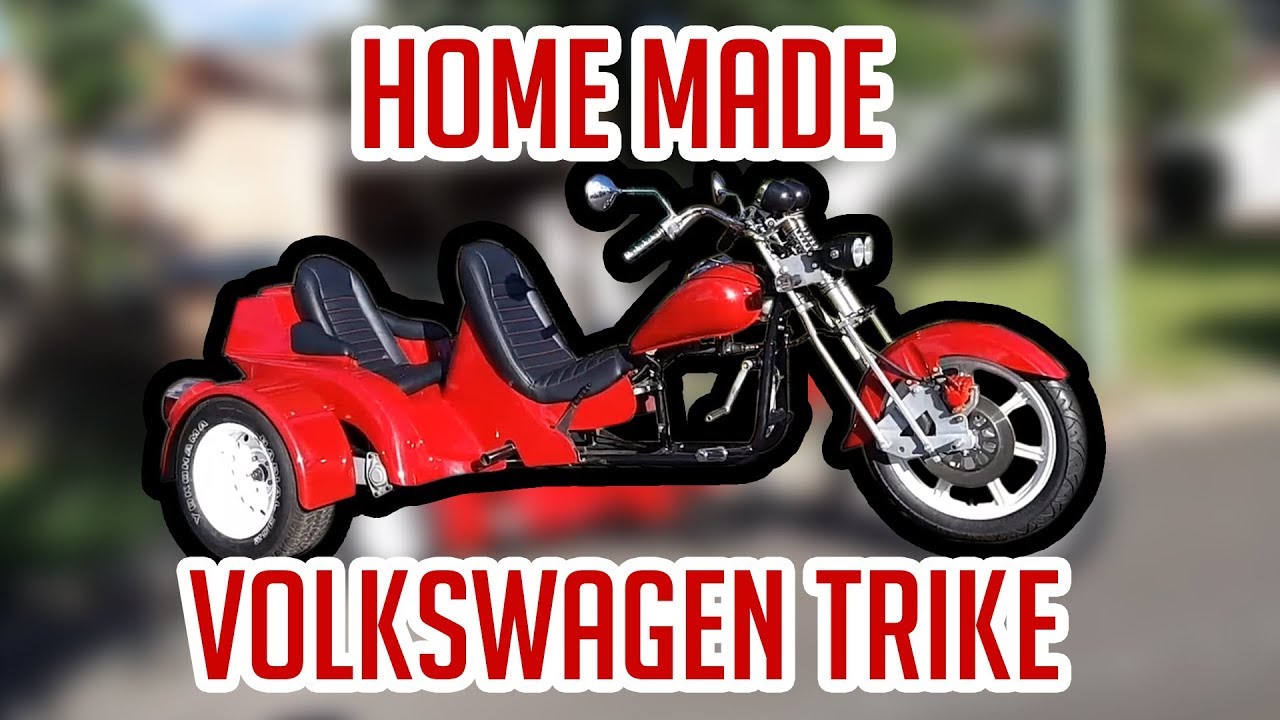 Homemade Volkswagen trike - 7 year long project