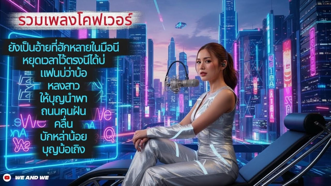 รวมเพลง Cover Acoustic ☕ ฟังยาวๆ ตอนทำงานหรือขับรถ | We And We