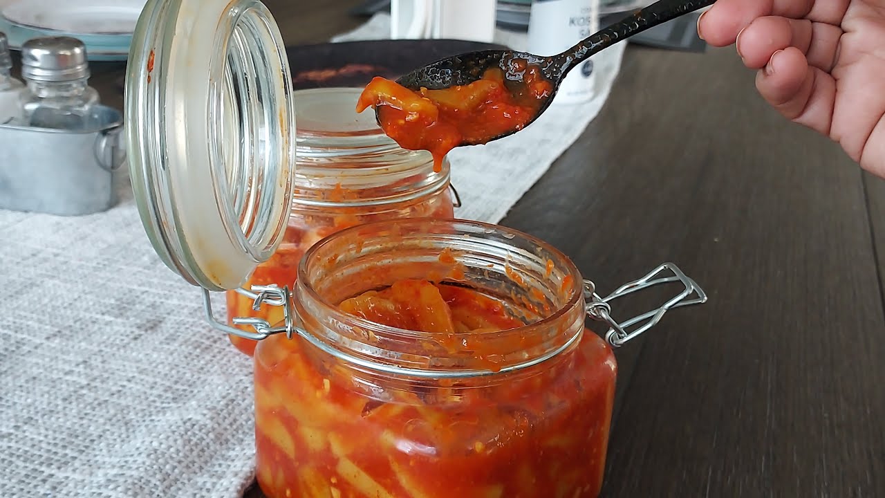 ACHARI YA EMBE ( AINA YA KIMCHI)