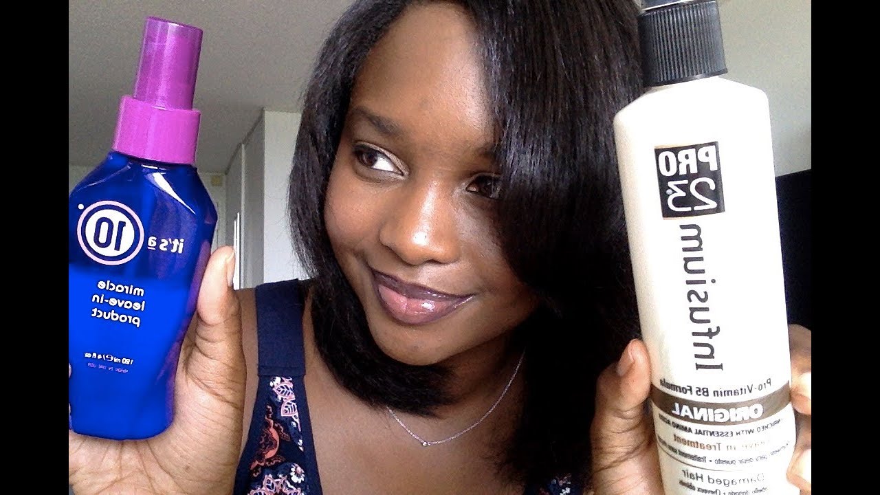 Top 10 Leave In Conditioner Sprays For Relaxed Hair | Part One | 2018 Relaxed Hair Products